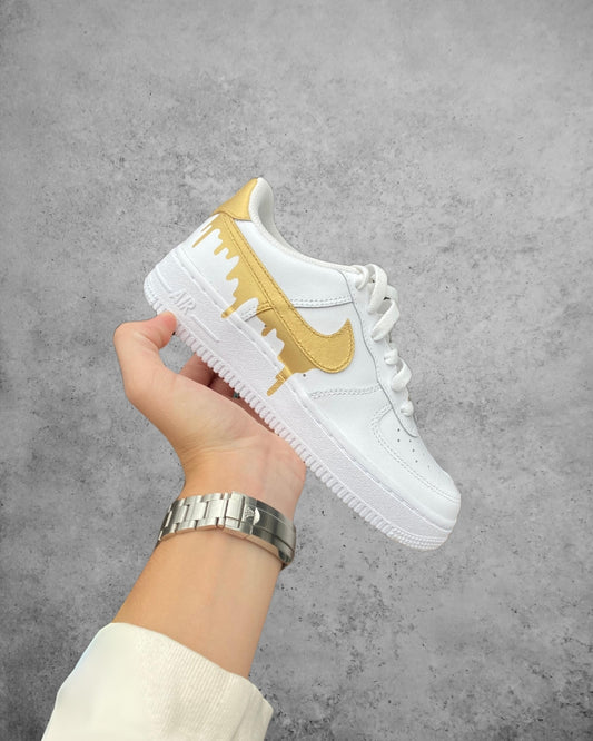 CUSTOM AF1 GOLD DRIP.