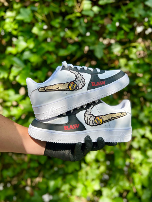 CUSTOM AF1 420 BLACK.