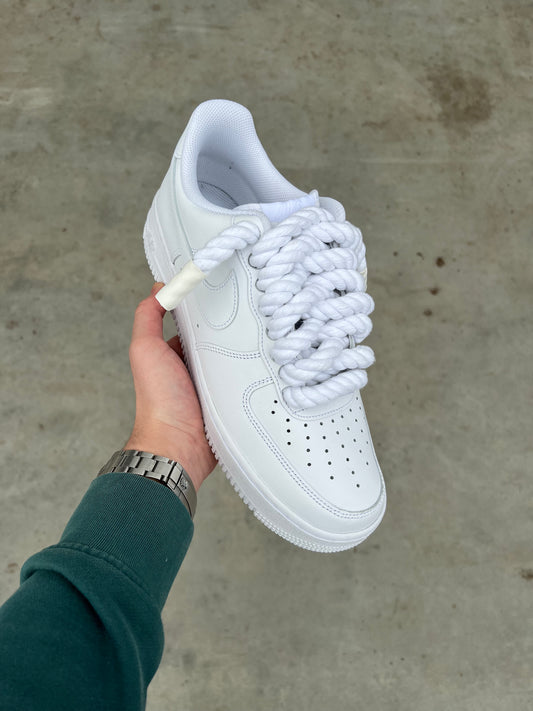CUSTOM AF1 ROPE WHITE.