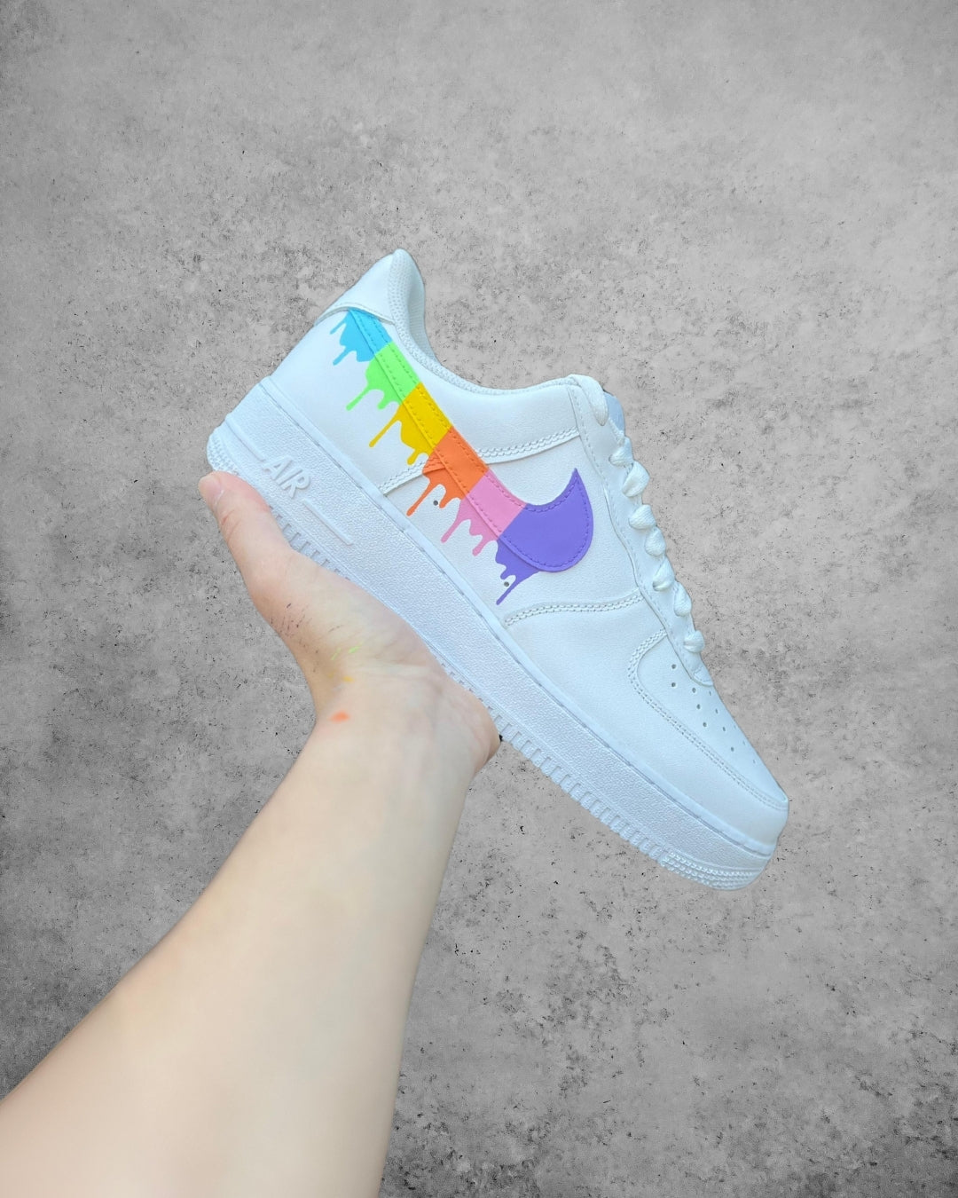 CUSTOM AF1 COLORFUL DRIP 2.0