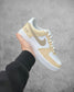 CUSTOM AF1 BEIGE COLORWAY.