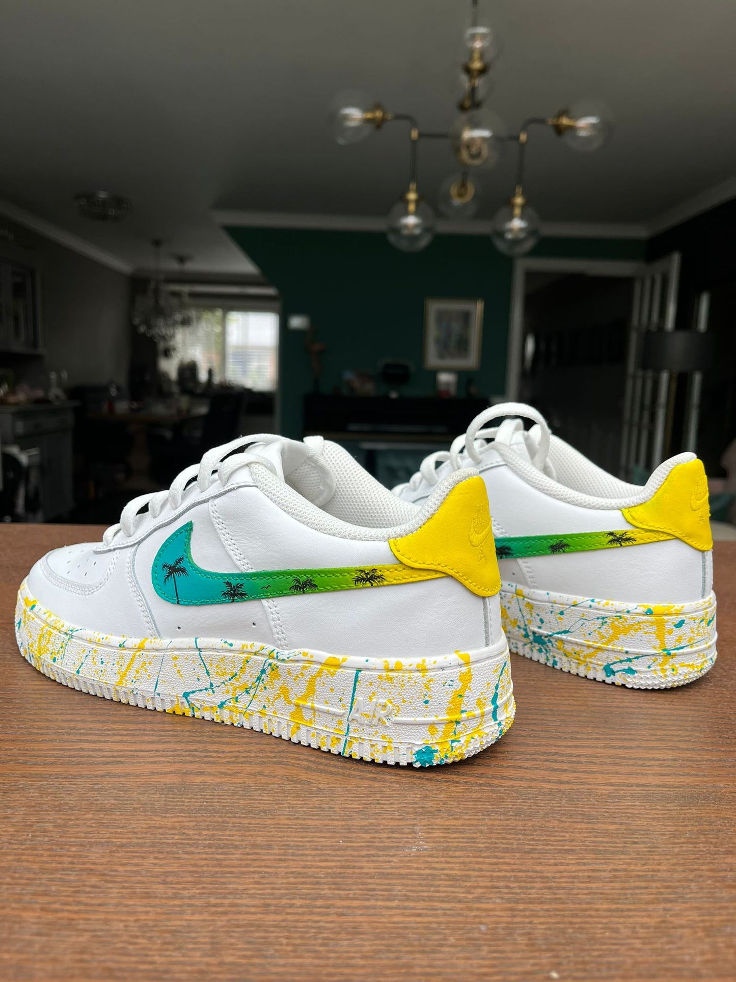 CUSTOM AF1 TROPICAL SPLASH.
