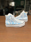 CUSTOM CONVERSE WAVEY BLUE.