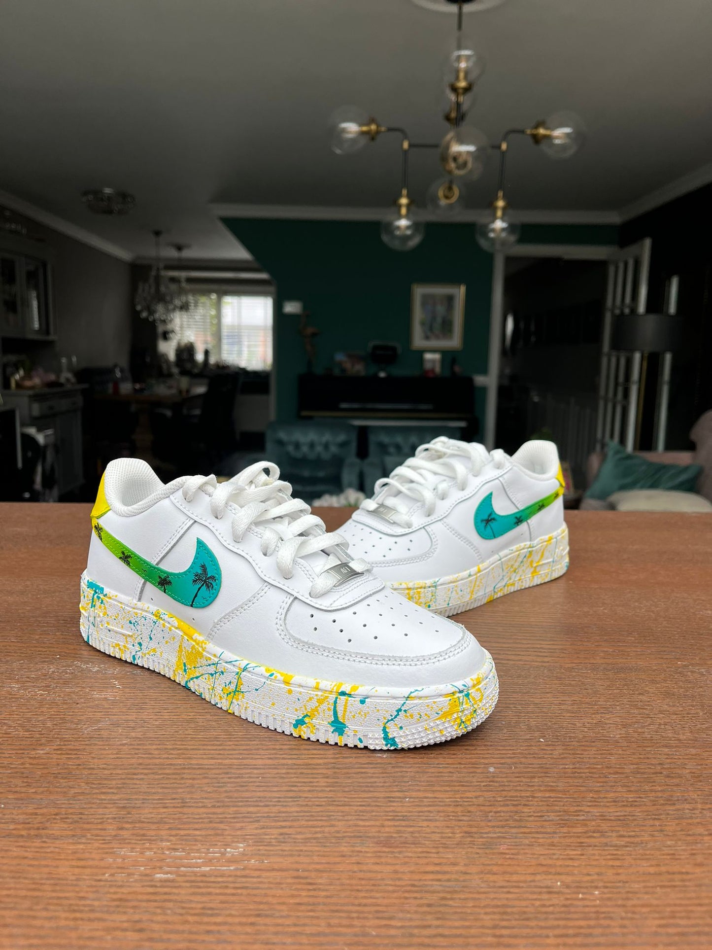 CUSTOM AF1 TROPICAL SPLASH.